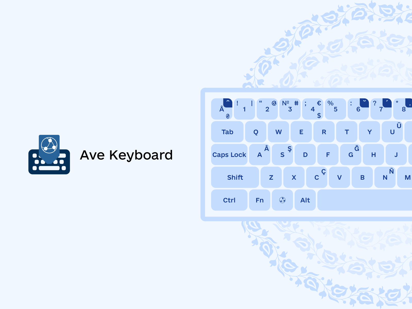 Ave Keyboard — a modern keyboard for the Crimean Tatar language